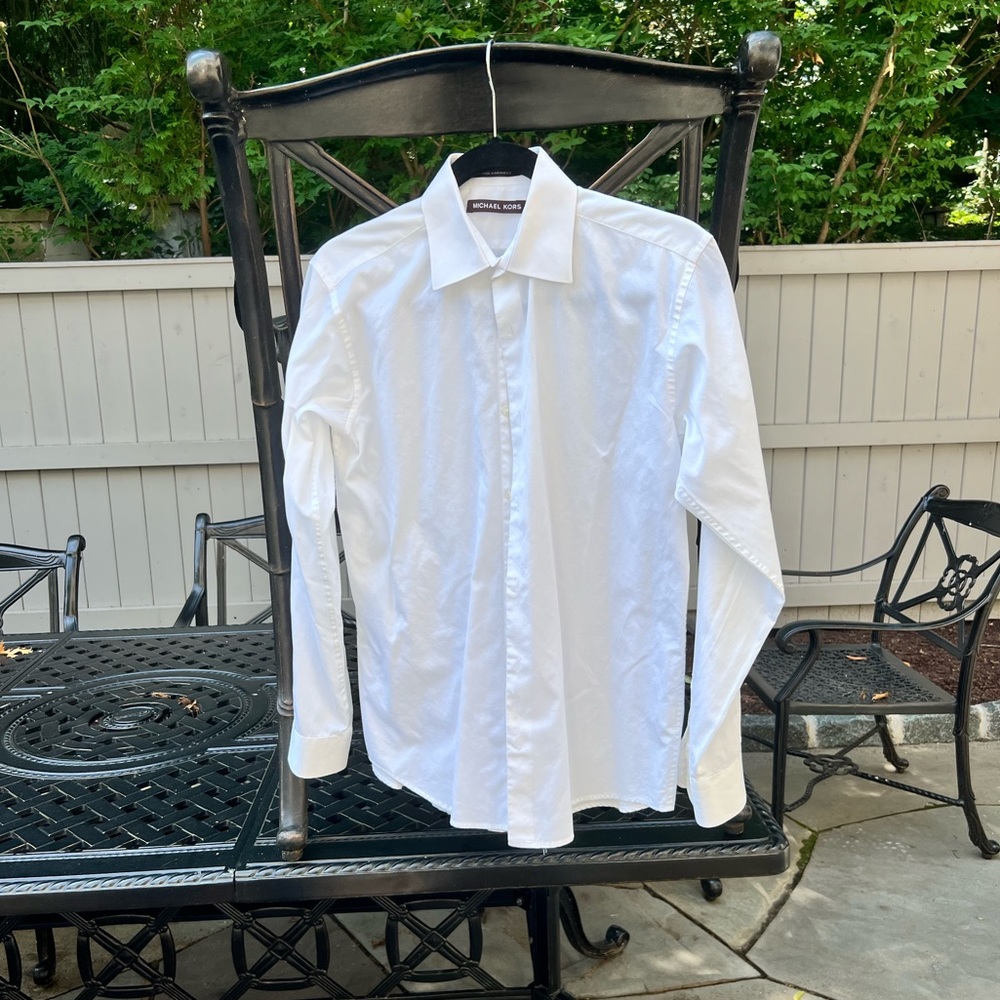 Long Sleeve Button Down Shirt by Michael Kors